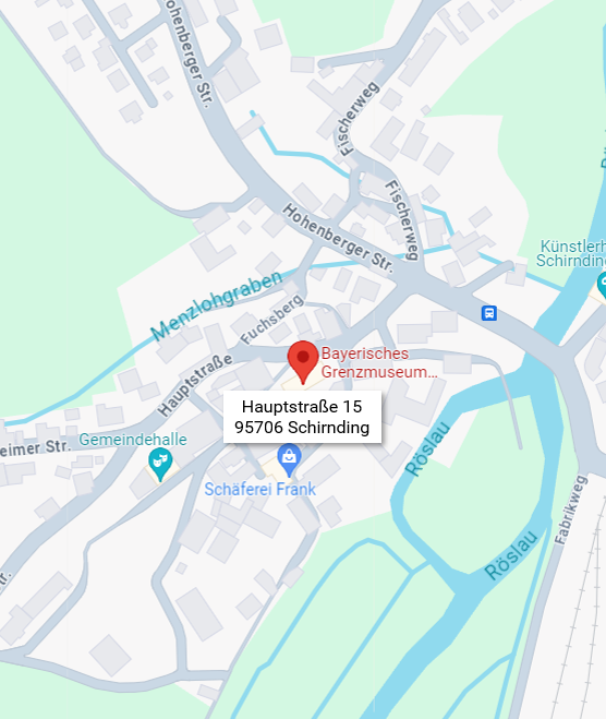 Anreise Grenzmuseum Schirnding Hauptstraße 15, 95706 Schirnding