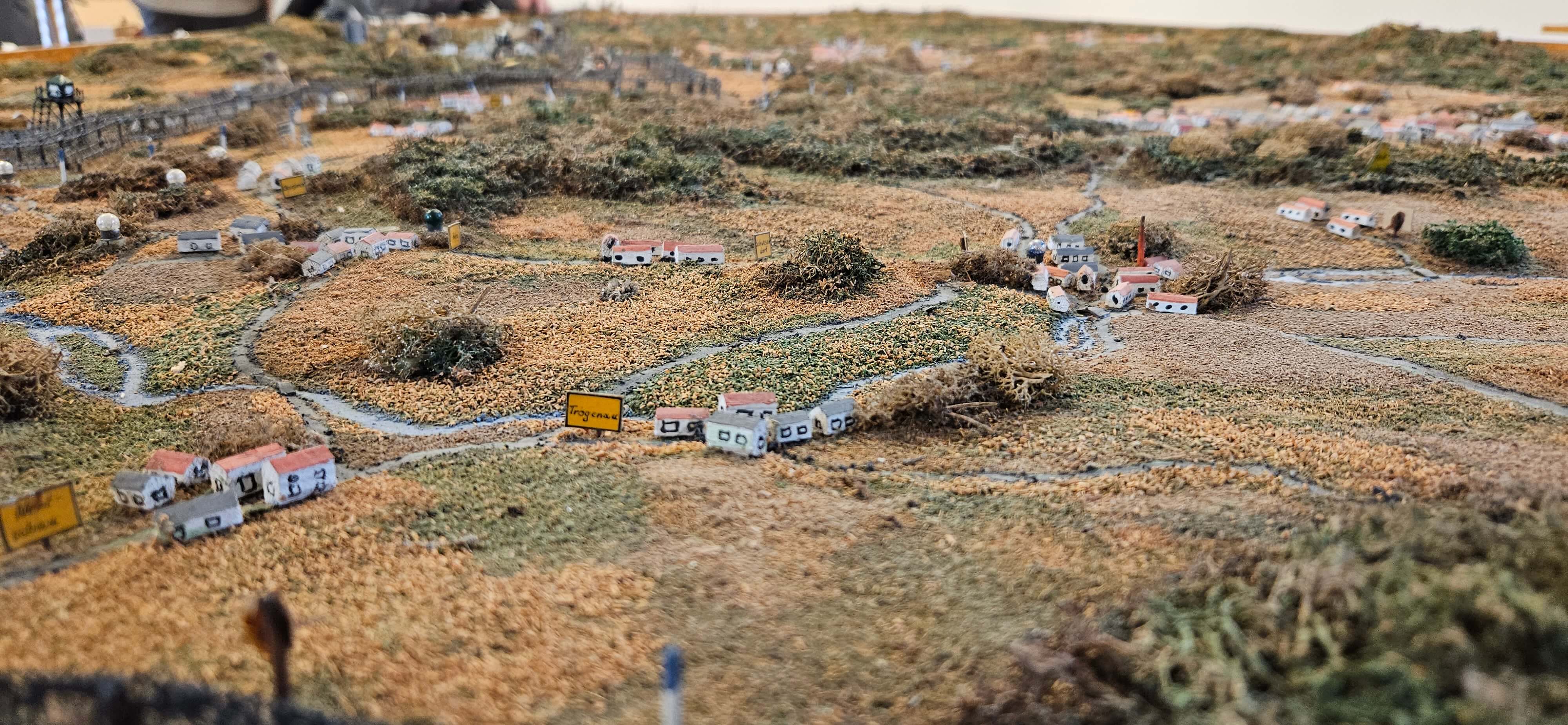 Blick auf die ehemalige Grenzanlage bei Schirnding